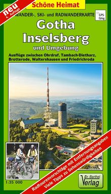 Gotha, Inselsberg und Umgebung 1 : 35 000, Buch