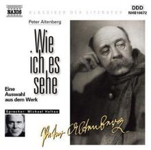 Altenberg,Peter:Wie ich es sehe, CD