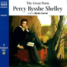 Percy Bysshe Shelley: The Great Poets Percy Bysshe Shelley, CD