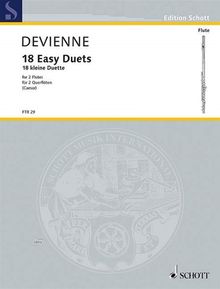 18 kleine Duette, Noten