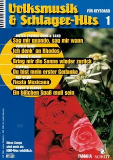 Volksmusik & Schlager-Hits 1, Noten