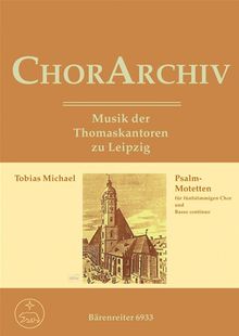 Psalm-Motetten, Noten