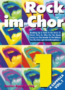 Rock im Chor a cappella, Band 1, Noten