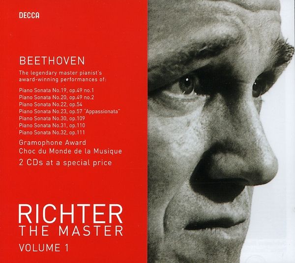 SVIATOSLAV RICHTER - Beethoven Sonatas Vol.1