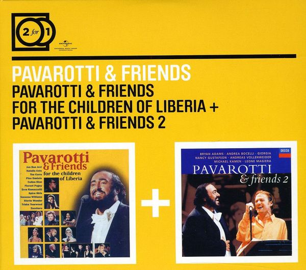 LUCIANO PAVAROTTI - Pavarotti & Friends Vol.1 & 2