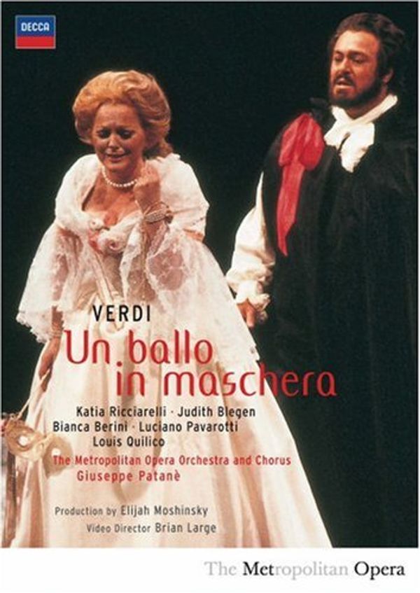 LUCIANO PAVAROTTI - Verdi Un Ballo In Maschera