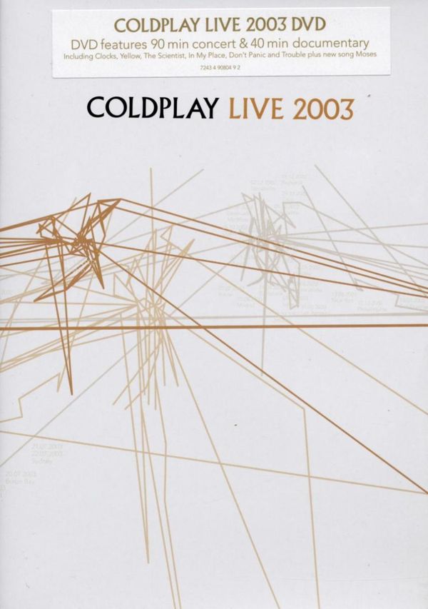 COLDPLAY - Live 2003 Record
