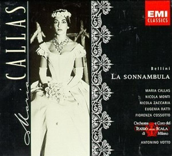 CALLAS VOTTO/BELLINI LA SONNAMBULA CD - Bellini La Sonnambula Cd