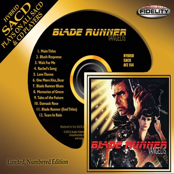 Vangelis Blade Runner (Original Soundtrack) (HybridSACD) (Ltd. Numbered Edition) (SACD) jpc
