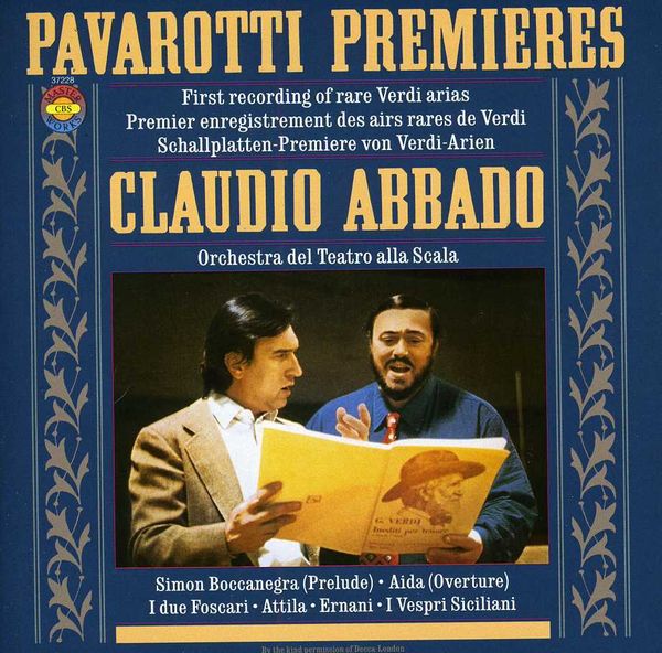 LUCIANO PAVAROTTI - Pavarotti Sings Rare Verdi Arias