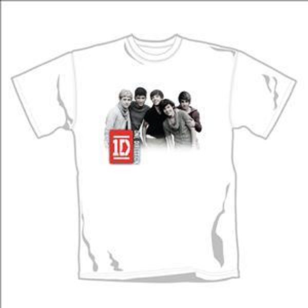 Directionshirt on One Direction Group Photo White T Shirt Wht Xl M T Shirt