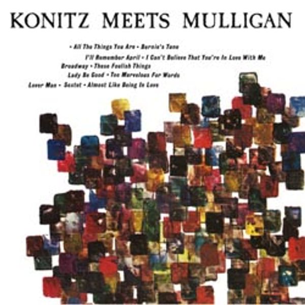 LEE KONITZ GERRY MULLIGAN - Konitz Meets Mulligan Record