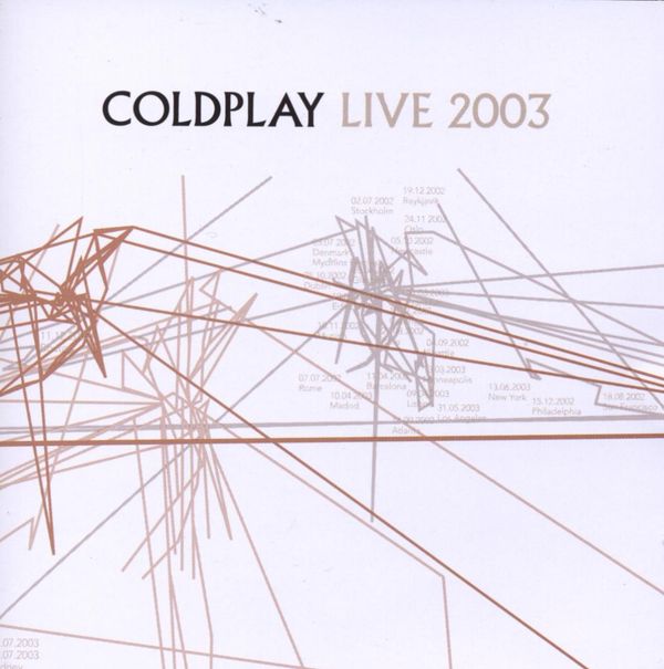 COLDPLAY - Live 2003 LP