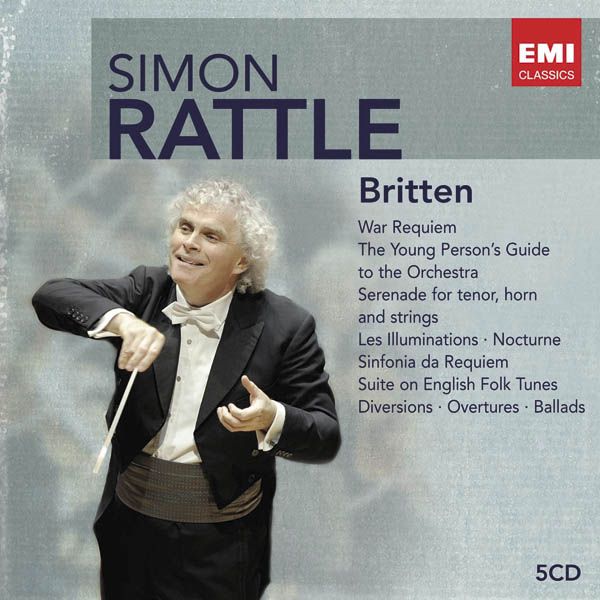 SIR SIMON RATTLE EDITION - Britten (5 Cd)
