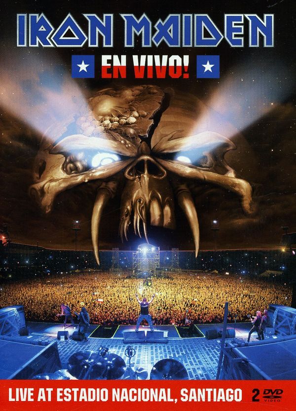 IRON MAIDEN - En Vivo! Live In Santiago (steelbook 2xdeluxe Dvd)