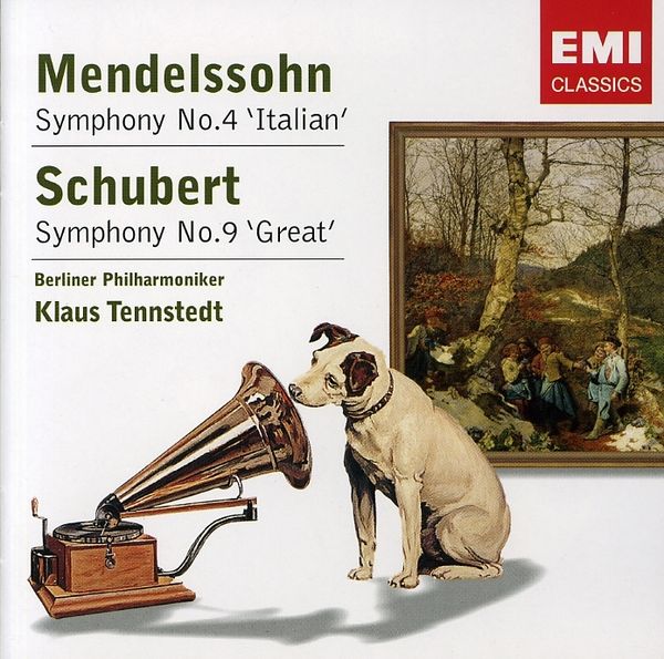 KLAUS TENNSTEDT BPO - Schubert 4/ Mendelssohn 9 Symphonies