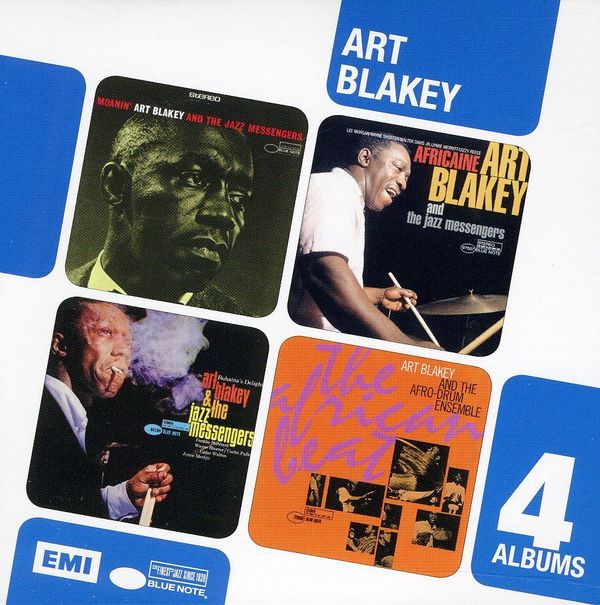 ART BLAKEY - 4 Cd Boxset (a Night In Tunisia/moanin/the Big Beat/buhaina's Delight)