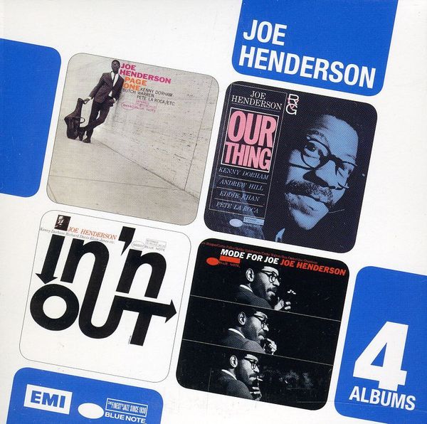 JOE HENDERSON - 4 Cd Boxset (page One/our Thing/in'n'out/made For Joe)
