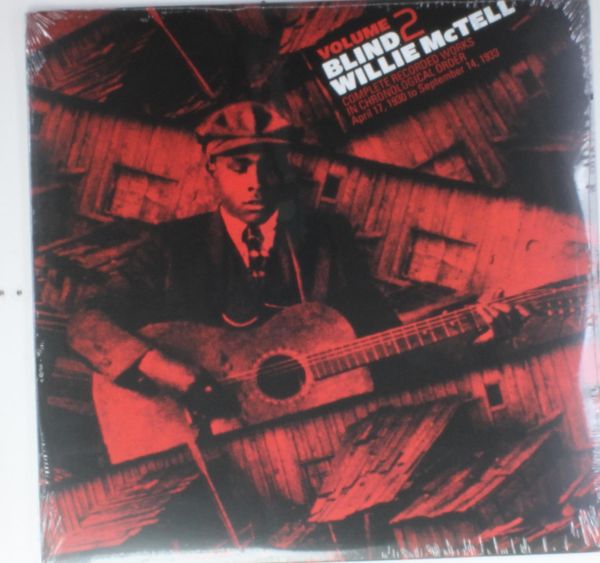 BLIND WILLIE MCTELL - Complete Recorded Works In Chronological Order, Vol. 2 - LP