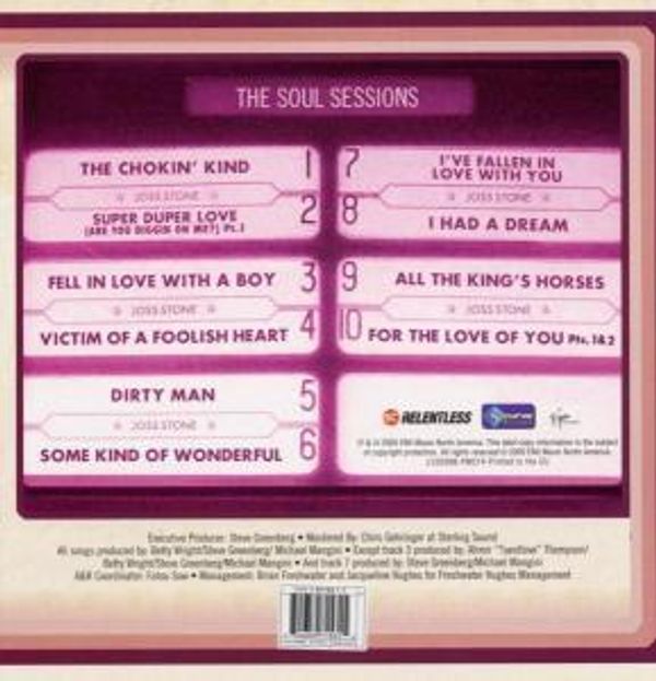 album forum joss sales stone