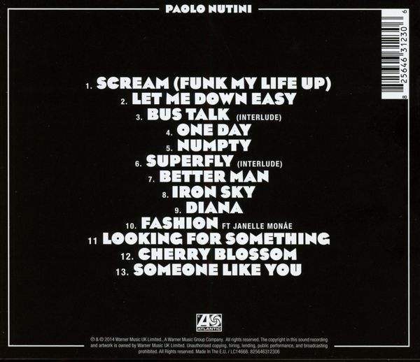 PAOLO NUTINI АЛЬБОМЫ СКАЧАТЬ БЕСПЛАТНО PAOLO NUTINI АЛЬБОМЫ СКАЧАТЬ БЕСПЛАТНО