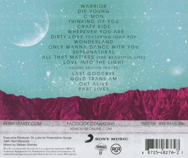 Kesha - Warrior (2012) Album.rar