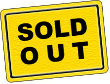 Schild: SOLD OUT