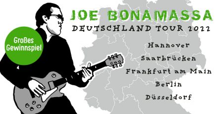Gewinnspiel: Wir schicken euch zum Konzert von Joe Bonamassa (Beendet!)