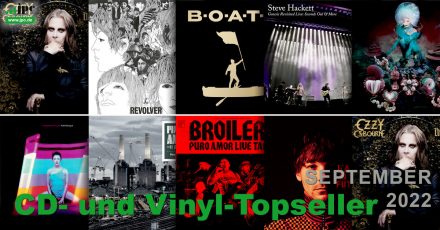 CD- und Vinyl-Topseller September 2022