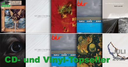 CD- und Vinyl-Topseller Juli 2023