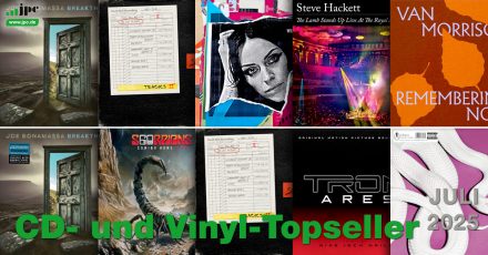 CD- und Vinyl-Topseller Juli 2025