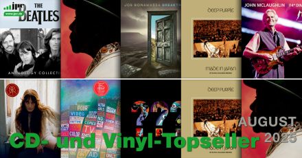 CD- und Vinyl-Topseller August 2025