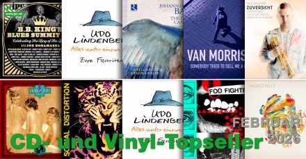 CD- und Vinyl-Topseller Februar 2026
