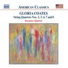 Gloria Coates (geb. 1938): Streichquartette Nr.2-4,7,8, CD