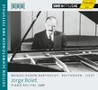 Jorge Bolet - Piano Recital 1988 (Schwetzinger Festspiele), CD