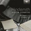 Paul Hindemith (1895-1963): Sonaten für Violine & Klavier, CD