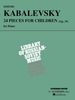 Dmitri Kabalevsky: 24 Pieces for Children, Opus 39, Buch