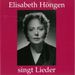 Details zum Titel Elisabeth Höngen singt Lieder