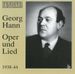 Details zum Titel Georg Hann - Oper und Lied