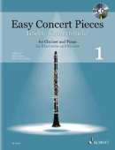 Easy Concert Pieces. Klarinette und Klavier Band 1. Ausgabe mit CD