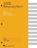 Standard Manuscript Paper ( Yellow Cover) Standard Manuscript Paper ( Yellow Cover)