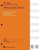 Guitar Manuscript Paper - Standard (Gold Cover) Guitar Manuscript Paper - Standard (Gold Cover)