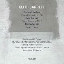 Keith Jarrett – Samuel Barber/Bela Bartok