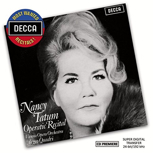 <b>Nancy Tatum</b> - Operatic Recital - 0028948081837