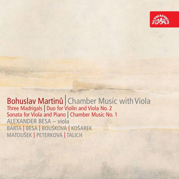 Bohuslav Martinu: Kammermusik mit Viola (CD)