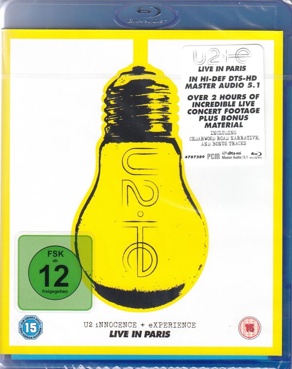 U2: U2 iNNOCENCE + eXPERIENCE Live in Paris (Blu-ray Disc)