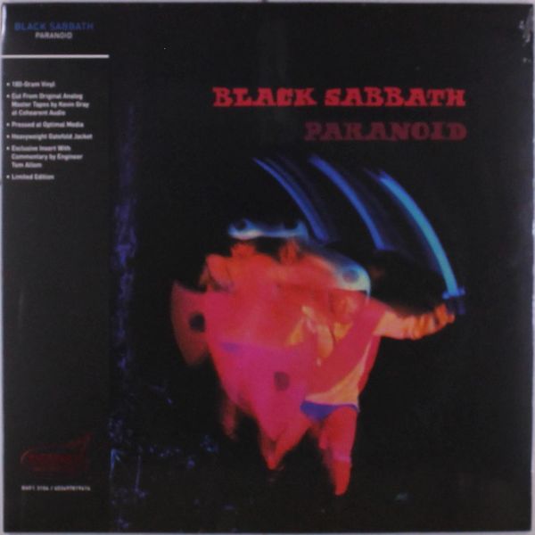 Black Sabbath: Paranoid (180g) (Limited Edition) (Vinyl-LP)