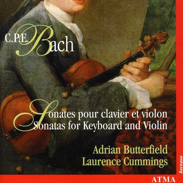 Carl Philipp Emanuel Bach: Sonaten für Violine & Cembalo Wq.7... (CD)