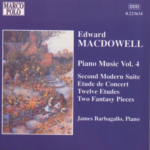 Edward MacDowell: Klavierwerke Vol.4 (CD)