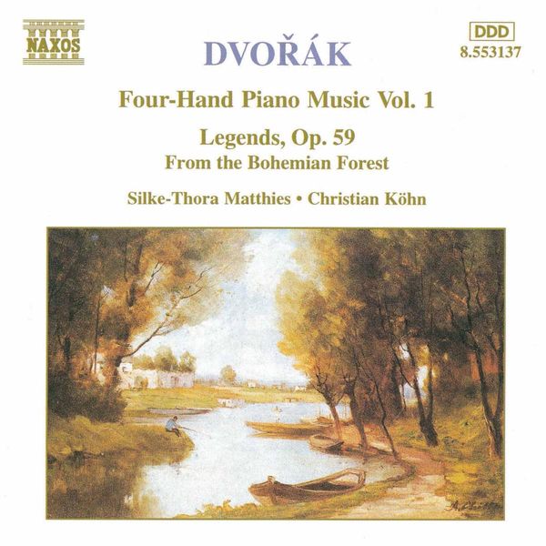 Antonin Dvorak: Klavierwerke zu 4 Händen Vol.1 (CD)